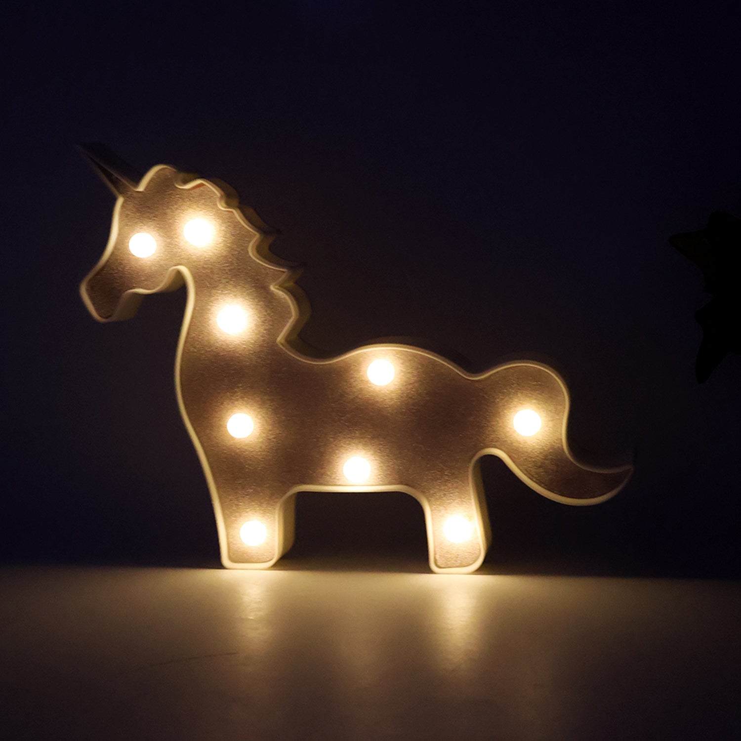 Magical Unicorn Shaped LED Decorative Night Light (1 Pc) Magical Unicorn Shaped LED Decorative Night Light (1 Pc)